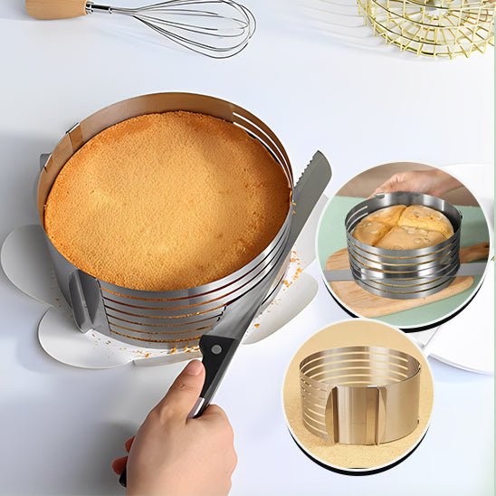 TRANCHEUR DE GÂTEAU AJUSTABLE | PERFECTSLICE™ - CuisinoLand